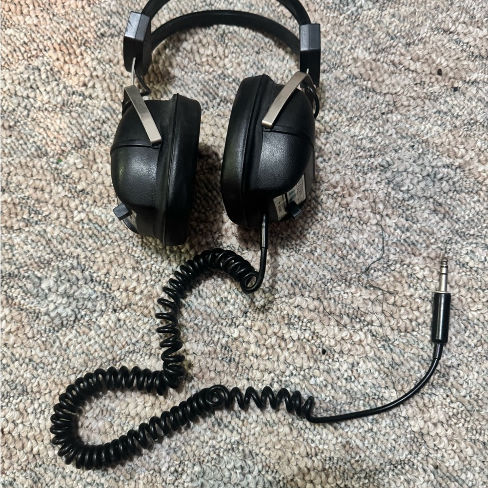 Vintage Mura SP-502 dynamic stereo headphones